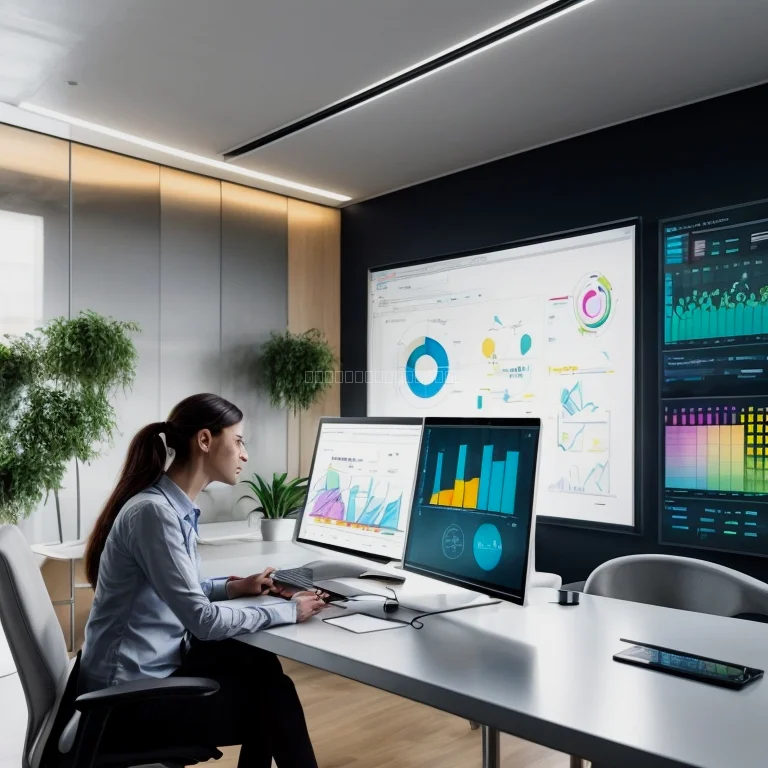 AI-powered digital transformation concept